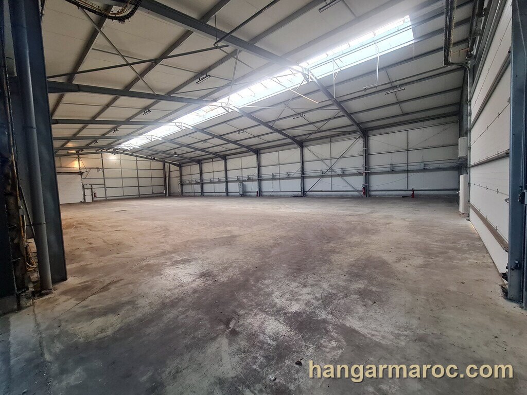 Local industriel 800 m² avec poste – Aïn Sebaâ — Aïn Sebaâ (Casablanca)