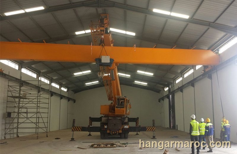Dépôt / Showroom 2 200 m² – Z.I. Nouaceur — Nouaceur / Sapino (Casablanca)