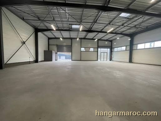 Charpente / Hangar métallique 810 m² (18×45 m) — Sidi Maarouf (Casablanca)