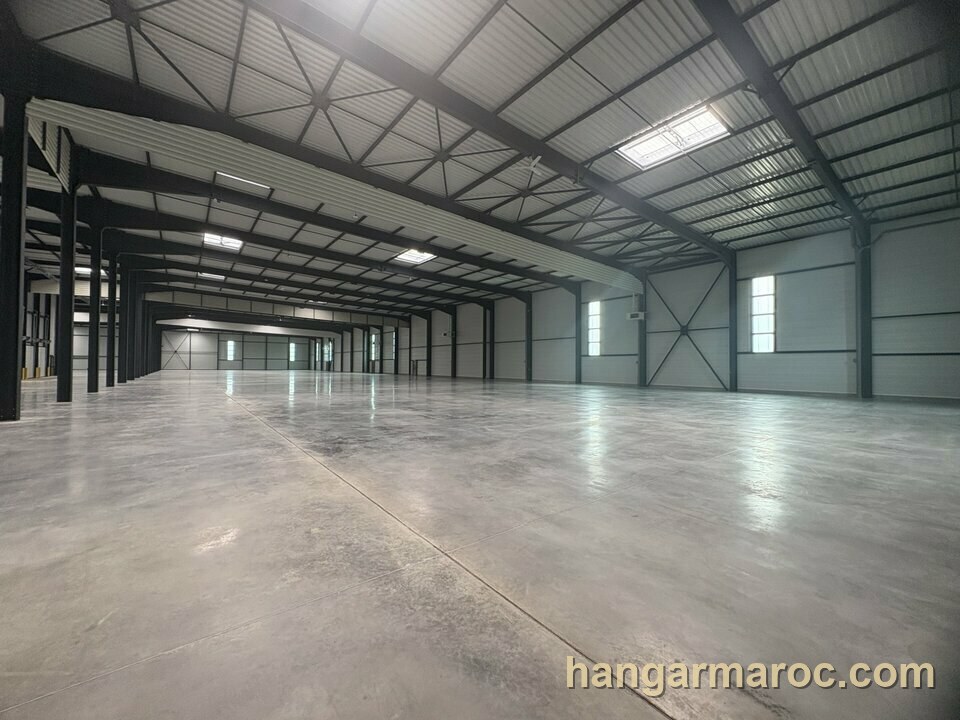 Local industriel clé en main 1 100 m² – Sapino Nouaceur — Nouaceur / Sapino (Casablanca)